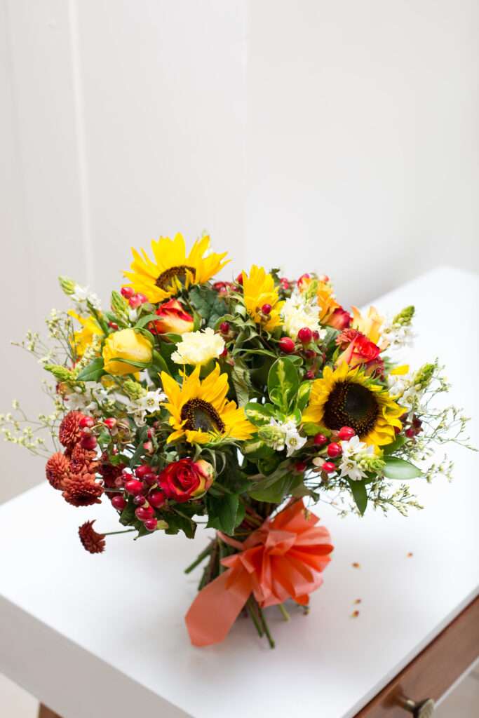 Blooming flower bouquet